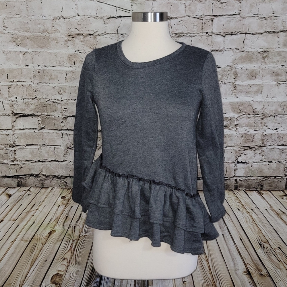 Caslon Knit Top Size XS Gray